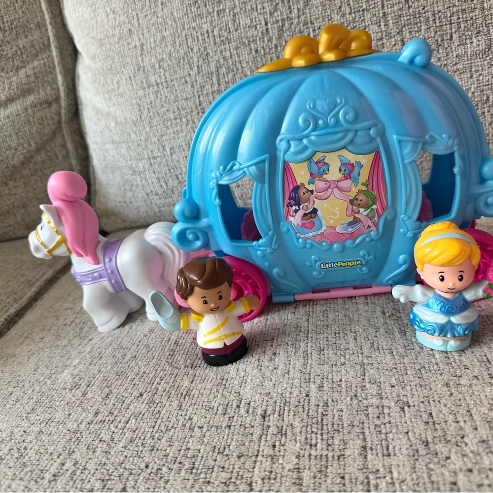 Little People Princess Carriage Playset